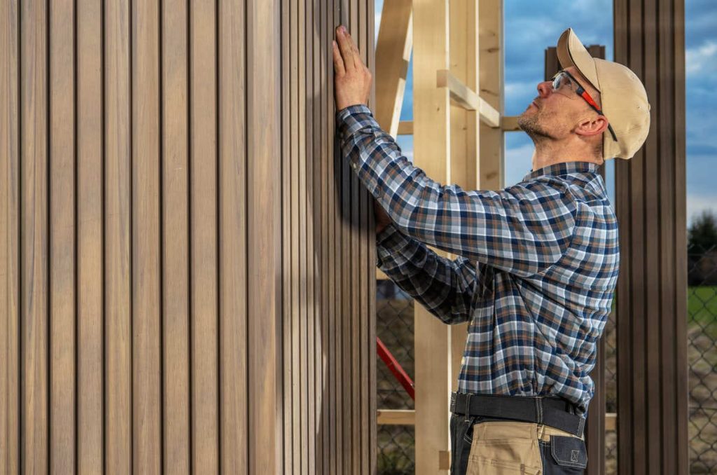 Installing board and batten siding